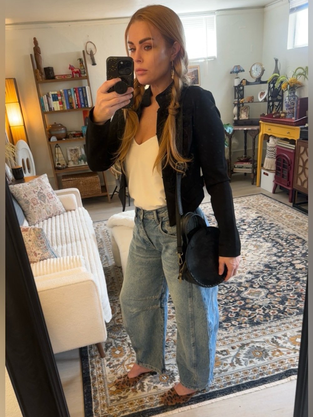 FREE PEOPLE Kelly Washed Crossbody - Picture 2 of 8
